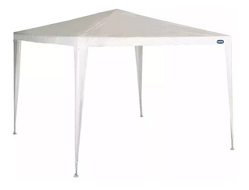 Gazebo Tenda Ráfia Mor 3mx3m Branco