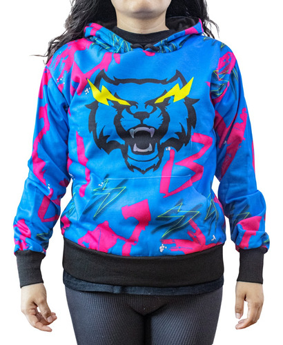 Sudadera Mr Beast Adulto Con Capucha Unisex Sublimada Lz.