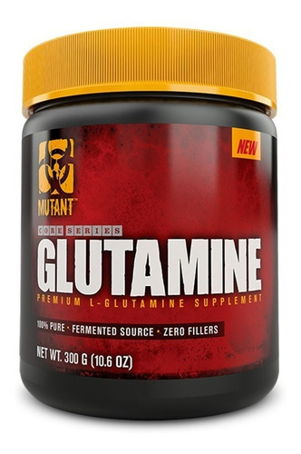 Suplemento En Polvo Mutant Core Series Glutamine En Pote De 300g