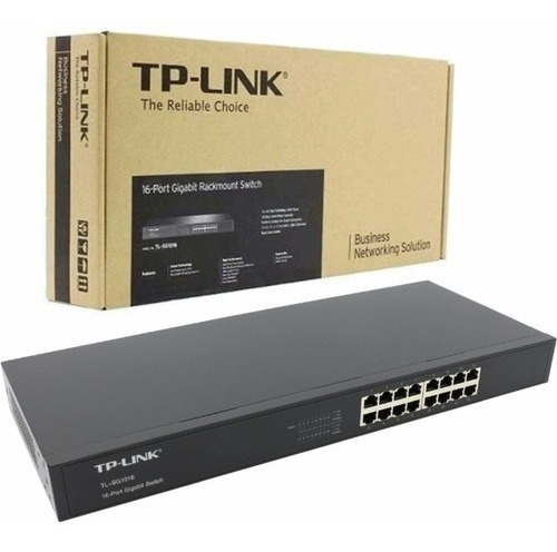 Switch 16 Puertos Tp-link Gigabit 10/100/1000 Rack Sg-1016