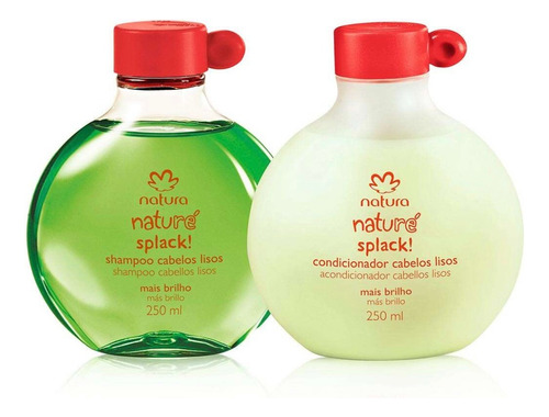 Naturé Splack! Condicionador E Shampoo Cabelos Lisos Natura