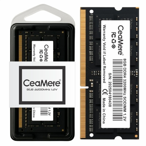 Memória Ram Gamer Ddr4 8gb 3200mhz Sodimm 1.2v Notebook Cl22