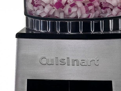 Procesador de alimentos Cuisinart de acero cepillado para picar y moler