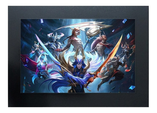 Cuadro De Yone Kayn Nightbringer Dawnbringer Lol