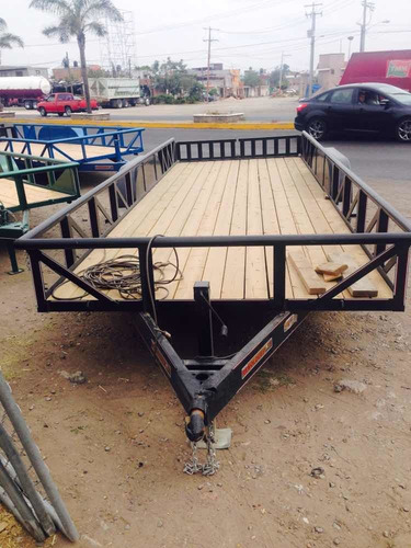 Imagen 4 de 14 de Remolque Cama Baja De 6 Metros Para 6000 Kg Nuevo Facturado