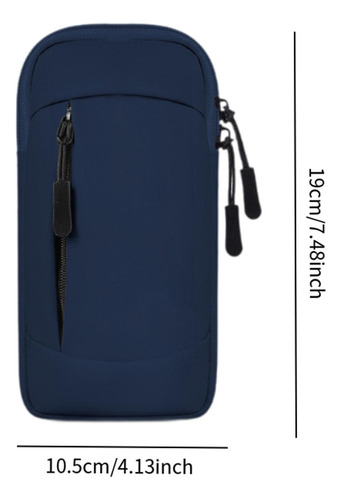 Bolsa De Brazo De Teléfono Inteligente De Azul Oscuro