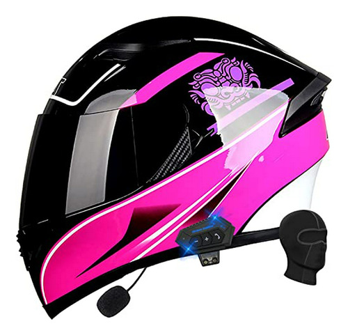 Casco Modular De Motocicleta Integral Aprobado Por Dot, Casc