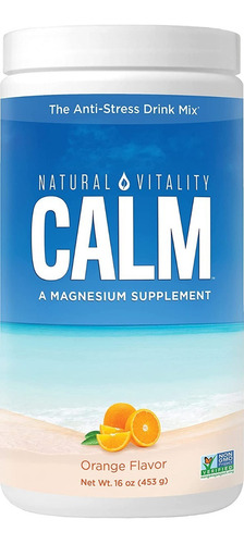 Magnesio Anti Estres Natural Vitality Calm Naranja