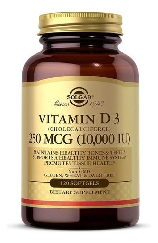 Solgar Vitamina D3 10.000 Iu