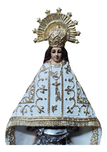 Virgen De Juquila Azul Turquesa De #20