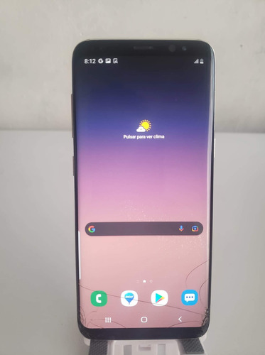 Samsung Galaxy S8 Color Plateado, Estrellado Plateado (Usado)