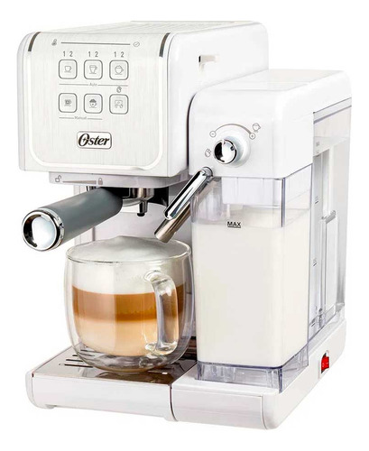 Cafetera Express Oster Primalatte Touch Bvstem6801w White