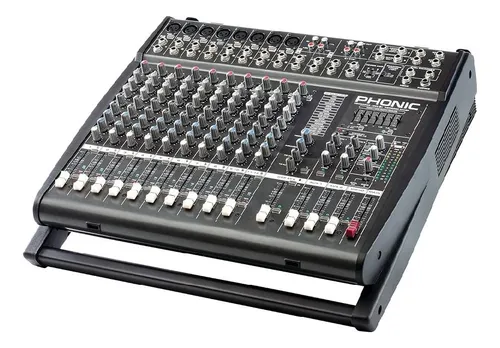 Consola Phonic Powerpod 1860 Plus - Mezclador De 12 Canales
