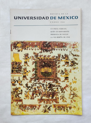 Revista De La Universidad De México | Enero, 1966