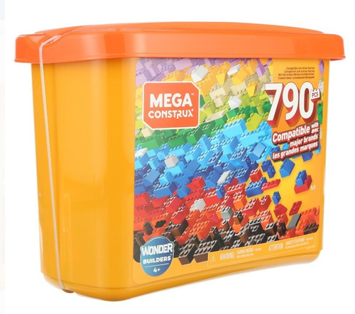 Juego Mega Contrux Bloques De Construccion 750 Piezas 