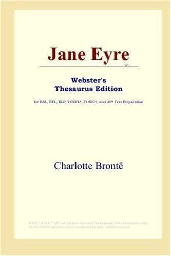 Libro: En Ingles Jane Eyre Websters Thesaurus Edition