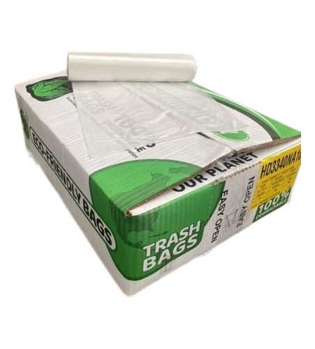 Bolsa Natural Para Basura Can Liners 33x40 Pulgadas