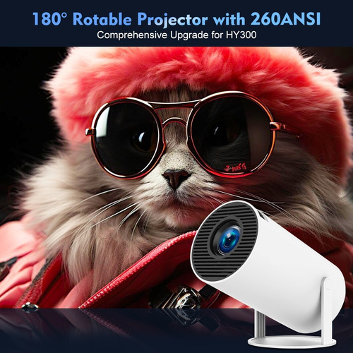 Proyector Hy300 Pro 4k Android 11 Wifi Led 260ansi 110v/220v