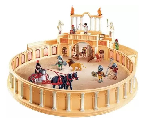 Playmobil 4270 Coliseo Circo Romano 2007 Completo Retromx (Usado)