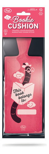 Cojín Whoopee Cushion Bookmark, Auténtico Cojín Fred Bookie,