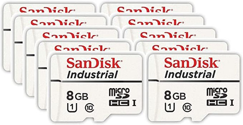 Sandisk Industrial - Tarjeta De Memoria Micro Sd (8 Gb, Cla.