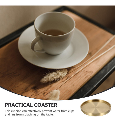 Posavasos De Mesa Para El Hogar, De Latón, Para Decoración D