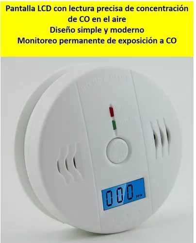 Alarma Detector Humo / Monóxido De Carbono