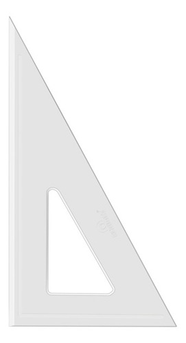 Imagem 1 de 1 de Esquadro Acrimet 540.3 De 30 X 60 Graus Com 26 Cm Sem Escala
