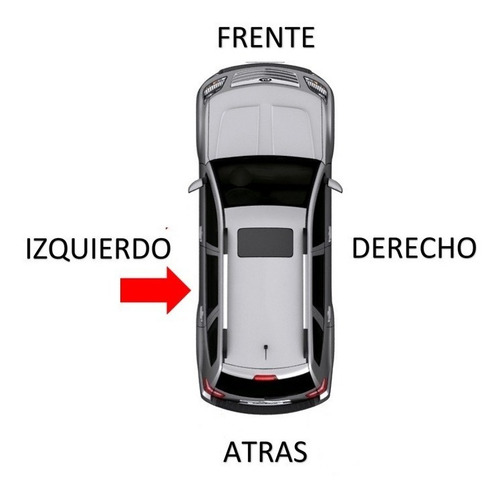 00-04 Xterra Motor Electrico Elevador Trasero Izquierdo