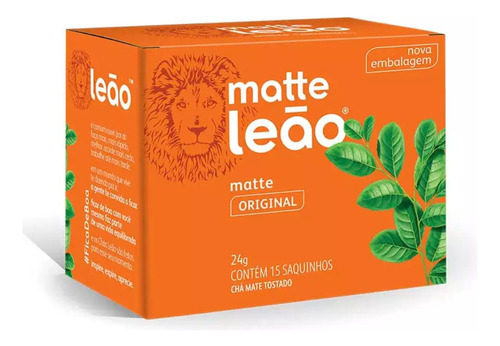 Chá Matte Original Com 15 Saquinhos