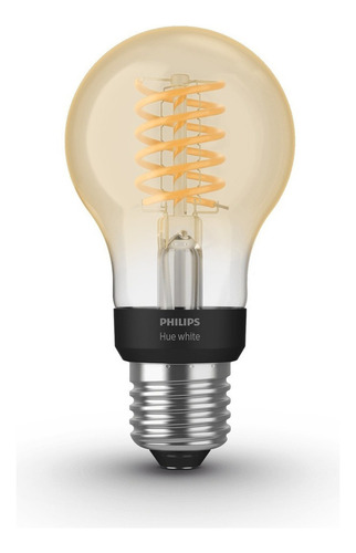 Philips Hue Lámpara Vintage Filamento 7w Bluetooth A60 E27 Color de la luz Blanco cálido