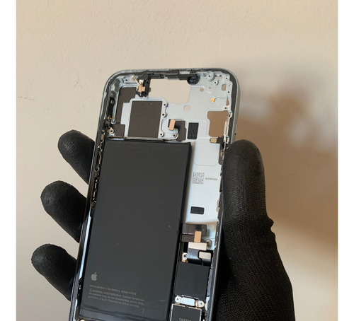 Carcaça Aro Do Meio Para iPhone 15 Plus Original Retirado