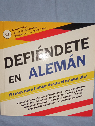 Libro Frases En Alemán Diccionario Frases Básicas 