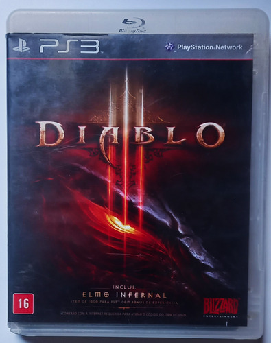Jogo Diablo 3 Original Ps3 Midia Fisica Cd.