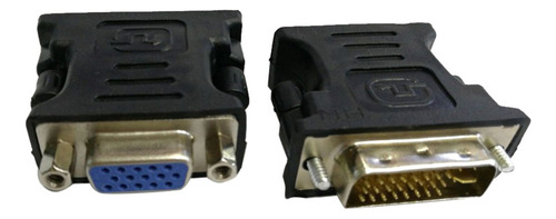 P Adaptador Convertidor De VĂdeo Dvi A Vga Macho A Hembra