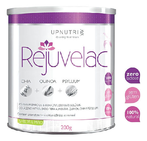 Rejuvelac para el estreñimiento, 200 g, sabor a limón - Upnutri