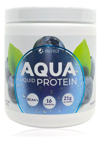 Aqua Liquid Protein Blueberry 400 Grs Protgt Zero Carbs