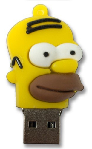 Simpson Memoria Usb 8gb: Homero Y Bart