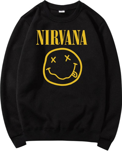 Buzo Saco Cuello Redondo Nirvana