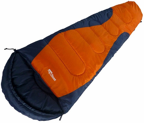 Bolsa De Dormir Termica Camping 0ºc Capucha 250g/m2 Broksol