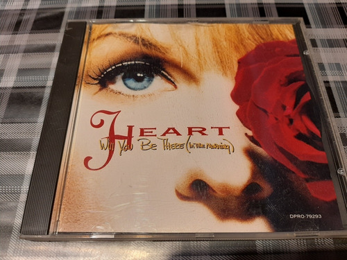 Heart - Will You Be There - Cd Single Promo Importado 