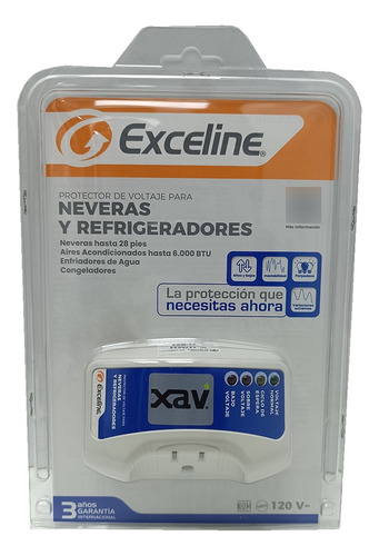 Protector Voltaje Nevera Refrigeracion 110v Exceline 6702