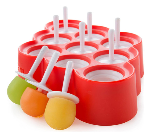Zoku: Mini Pop Moldes, 9 Moldes De Paletas En Miniatura Con