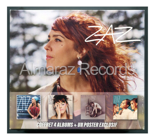 Zaz + Recto Verso + Paris + Effet Boxset Cd+dvd [importado]