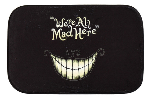 Felpudo Estampado Con Texto «we're All Here» De 40 X 60 Cm,