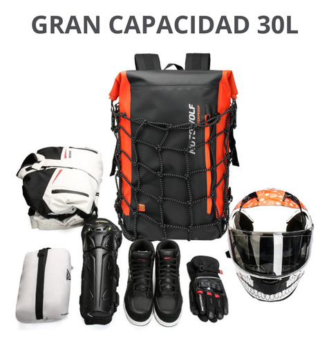 Mochila Impermeable Drypack Red Casco