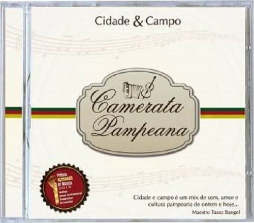 Cd Camerata Pampeana - Cidade & Campo 