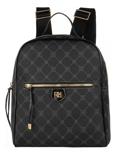 Bolsa Mochila Feminina Rafitthy 28.24135 Monograma