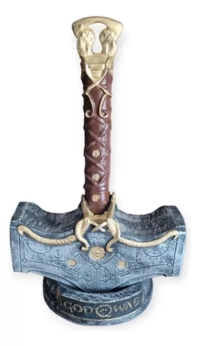 Replica Martelo Mjolnir Thor: God Of War Ragnarok Playstation Cosplay  Poliuretano Escala 1/1 - Toyshow Tudo de Marvel DC Netflix Geek Funko Pop  Colecionáveis