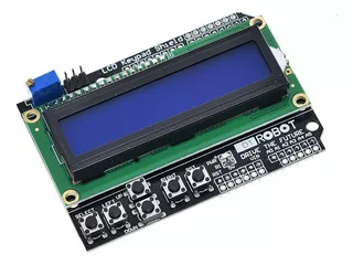 Display Lcd Keypad Shield 16x2 Teclado Botoes Arduino